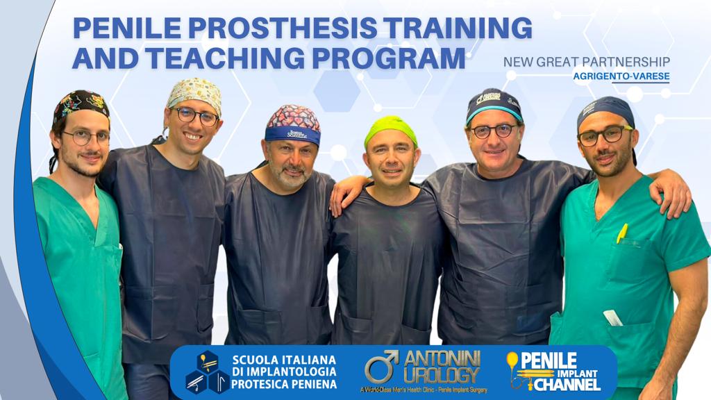Un innovador curso de cirugía sobre la implantación de prótesis penianas hidráulicas tricomponentes promueve la colaboración entre el Hospital San Giovanni di Dio de Agrigento y el Hospital de Circolo e Fundación Macchi de Varese.