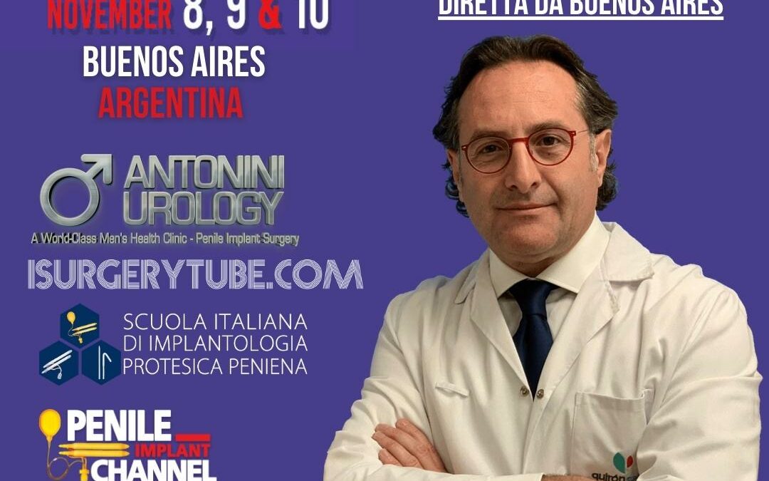 Urovivo 23: Antonini modera una sesión de cirugía protésica