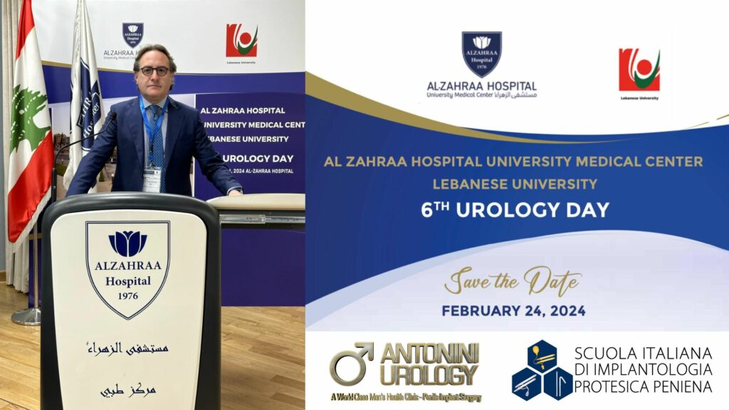 Antonini en Beirut como Experto Internacional en Urología y Andrología