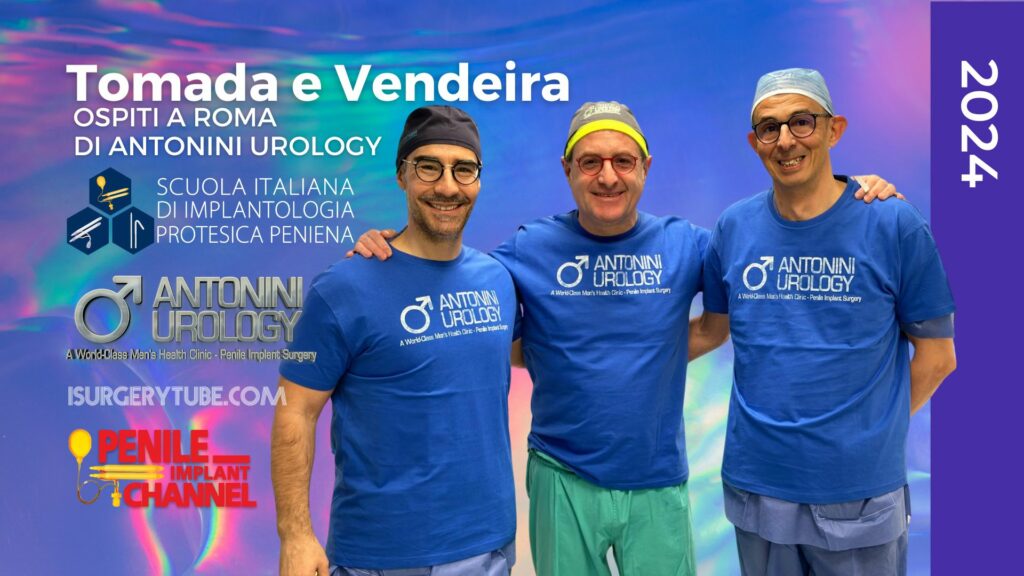 Tomada y Vendeira Invitados en Roma por Urología Antonini