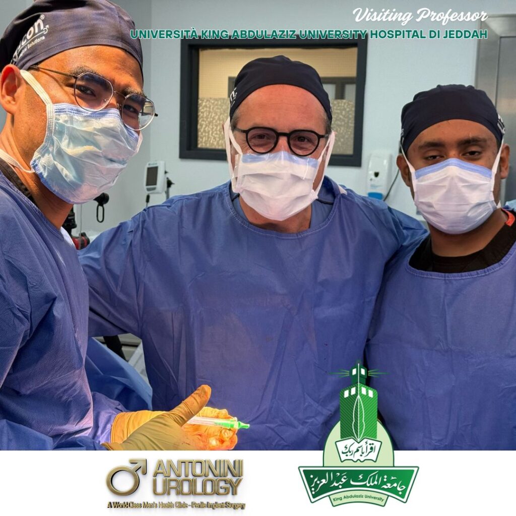 Antonini como Profesor Visitante en el Hospital Universitario King Abdulaziz de Yeda