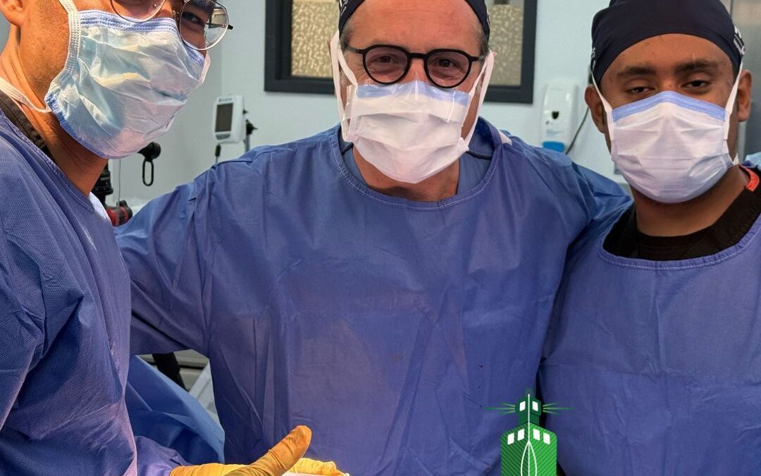 Antonini como Profesor Visitante en el Hospital Universitario King Abdulaziz de Yeda
